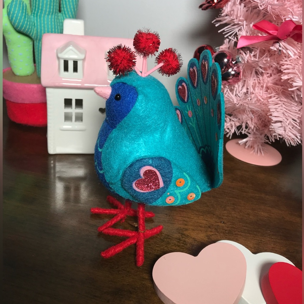 Target Spritz 2020 Peabo & Preener Peacocks Valentine’s Day Birds - Set of 2 - Picture 6 of 11